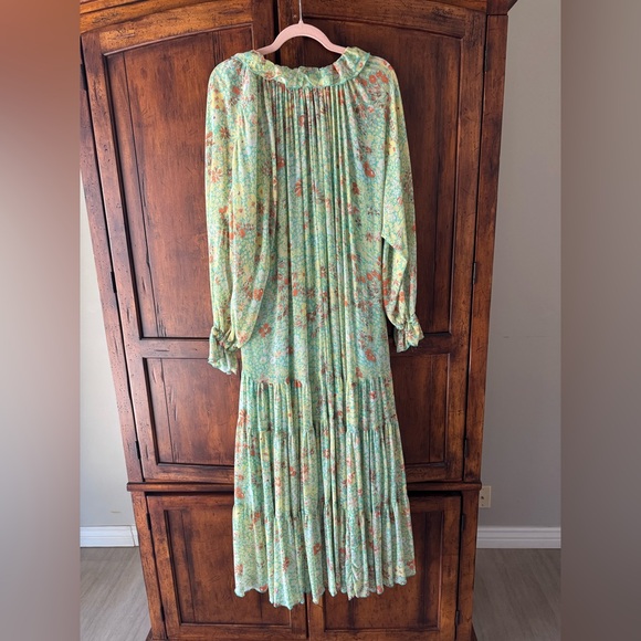 Free People Feeling Groovy Midi Dress size Large - Picture 9 of 10